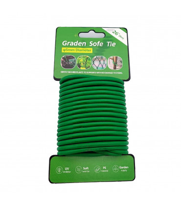 Alambre blando de color verde Spiderlux. Longitud de 8 metros