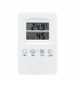Termohigrómetro digital Spiderlux con registro de temperaturas y humedades máximas y mínimas.