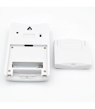 Parte trasera del Termohigrómetro digital Spiderlux