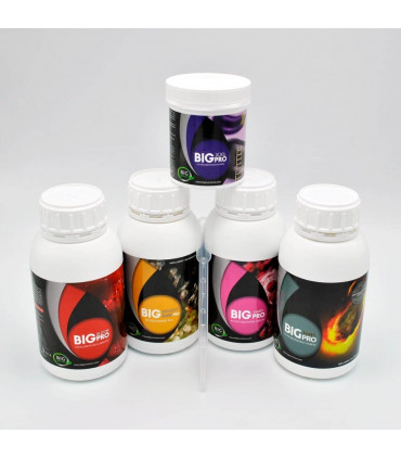 KIT ABONOS ALTA PRODUCCION (Big Nutrients Pro) Formato pequeño para hasta 6 plantas
