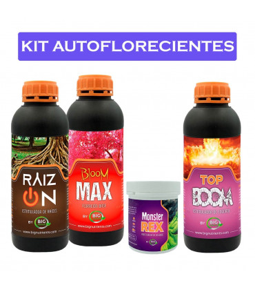 KIT AUTOFLORECIENTES 0-M (Big Nutrients)