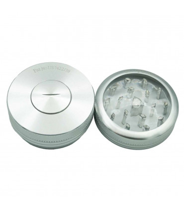 Grinder con botón parte trasera