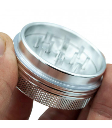 Grinder con el botón sin pulsar