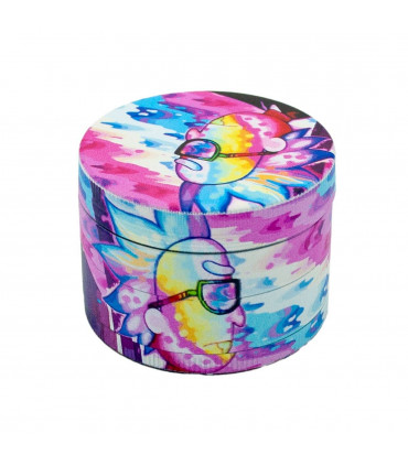 GRINDER RICK Y MORTY 4 PARTES 50MM Modelo B cerrado.