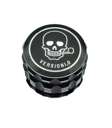 GRINDER CALAVERA FUMADORA 4 PARTES 61MM Con polinizador.