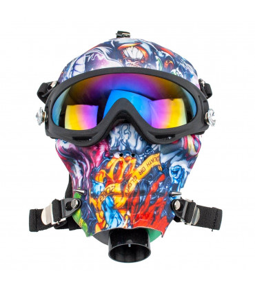 MÁSCARA PIPA BONG CALAVERA Dead or glory.