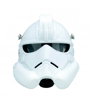 Máscara pipa con Bong del casco de las tropas imperiales de Star Wars