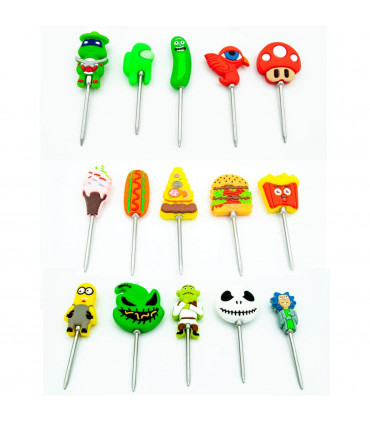 DABBER ACERO SILICONA DIBUJO 80 MM