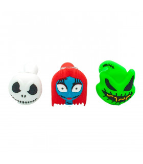 PIPA SILICONA HALLOWEEN 12,5CM Vista frontal.