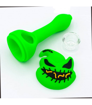 PIPA SILICONA HALLOWEEN 12,5CM Desmontada.