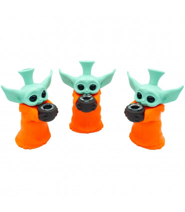 PIPA SILICONA MINI YODA 15CM Ritual.