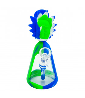 BONG SILICONA RICK Y MORTY PARA AGUA 18.8CM