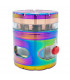 GRINDER GALAXIA CON BANDEJA 4 PARTES 62MM Picador con ventanas.