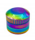 Grinder Magnifico Zoom cerrado con polinizador y tapa con espejo. De 4 partes y 52MM diámetro