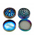 Grinder Magnifico Zoom desmontable en 4 partes con polinizador, tapa con espejo y 52MM diámetro