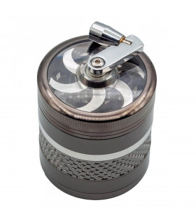 GRINDER MOLINILLO ANTRACITA 4 PARTES 62MM Grinder picador.