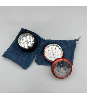 GRINDER TAPA TRANSPARENTE 2 PARTES 55MM