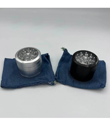 GRINDER TAPA TRANSPARENTE 4 PARTES 55MM