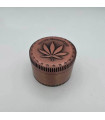 GRINDER COLORES HOJAS 4 PARTES 52MM