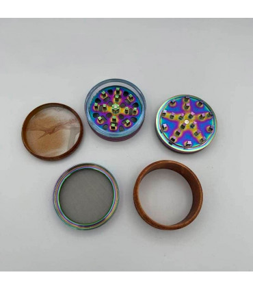 GRINDER CONVERTIBLE DE 4 A 6 PARTES 62MM