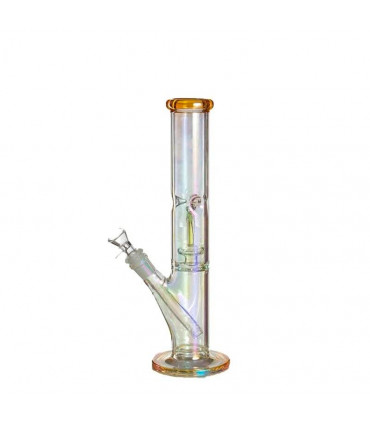 BONG CRISTAL CON PERCOLADOR HIELO/AGUA 31CM 19MM