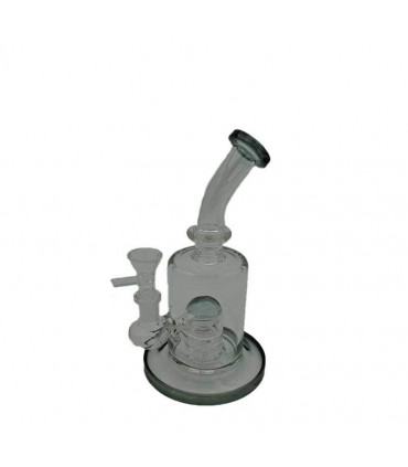 BONG CRISTAL CON PERCOLADOR 20,30CM