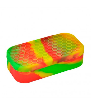 BOTE SILICONA PANEL ABEJA 6 COMPARTIMENTOS +1