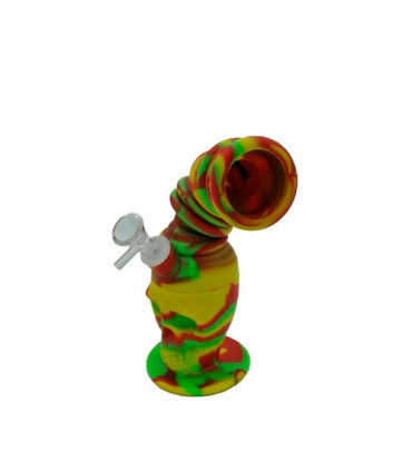 BONG SILICONA ACORDEON CALAVERA 29CM