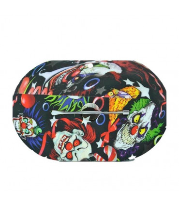 BONG SILICONA DIBUJOS INCLINADO BHO