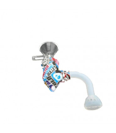 BONG SILICONA PUFFCO COLORES PARA AGUA 15CM