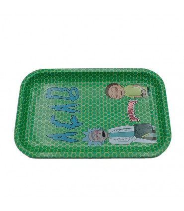 BANDEJA METAL RICK Y MORTY
