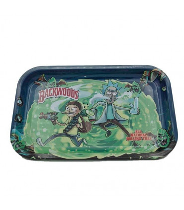 BANDEJA METAL RICK Y MORTY