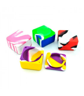 BOTE SILICONA CUBO 57MM