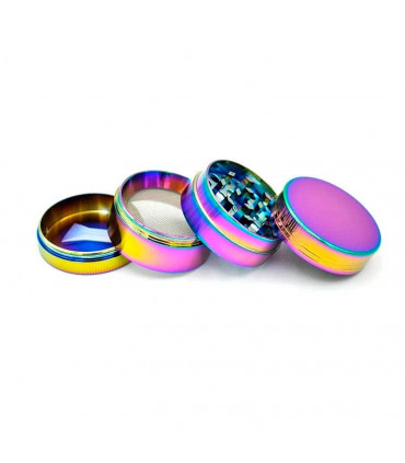 GRINDER METAL MULTICOLOR 4 PARTES