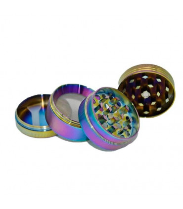 GRINDER METAL MULTICOLOR 4 PARTES