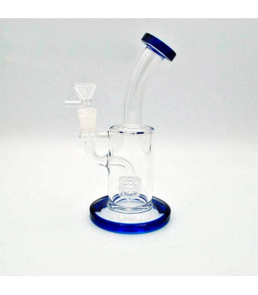 Bong de cristal con percolador 22 cm