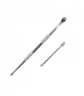 Dabber de acero inoxidable para fumar en pipa de BHO.