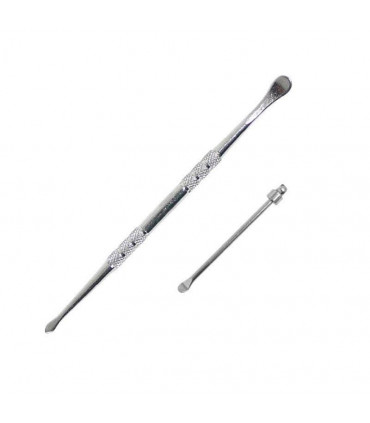 Dabber de acero inoxidable para fumar en pipa de BHO.