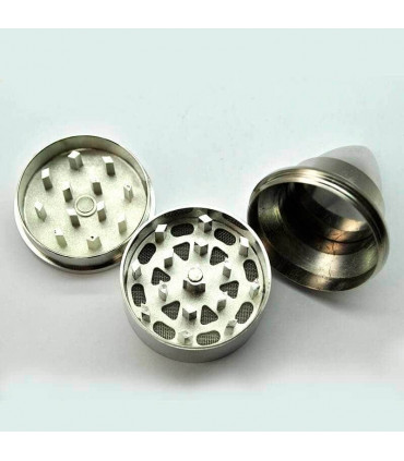 Grinder para marihuana con polinizador - Bala.