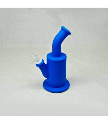 Bong de silicona desmontable.